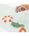 Done By Deer Ozzo Bath Squirter Toy - Powder - Silicone Bath Toys