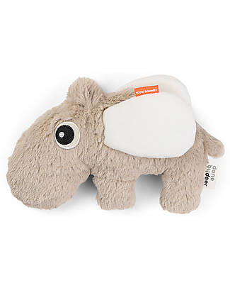 Done By Deer Ozzo the Hippo - Soft and Sweety - 23 x 15 cm - Sand Soft Toys