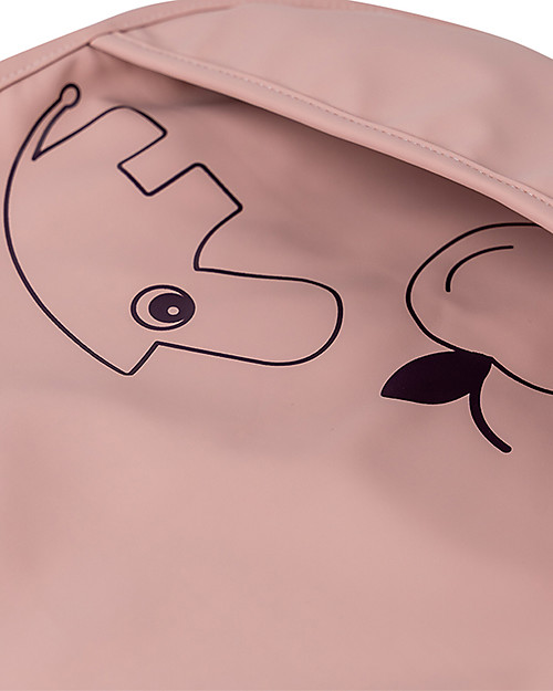 Done By Deer Pack of 2 Waterproof Bib with  Pocket Deer Friends - Powder Waterproof Bibs