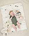 Done By Deer Padded Play Mat - Tiny Farm - Sand - 80x100 cm Padded Playmats