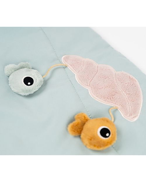 Done By Deer Padded Sensory Play Mat - Sea Friends - Colour Mix - for the Sensory Development of your Baby Padded Playmats