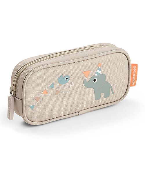 Done By Deer Pencil Case - Celebration - Sand - 20 x 10 x 4 cm Pencil Cases