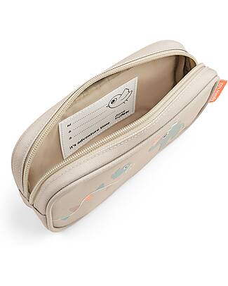 Done By Deer Pencil Case - Celebration - Sand - 20 x 10 x 4 cm Pencil Cases