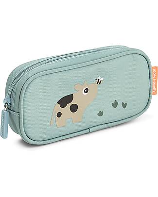 Done By Deer Pencil Case - Tiny Farm - Blue - 20 x 10 x 4 cm Pencil Cases