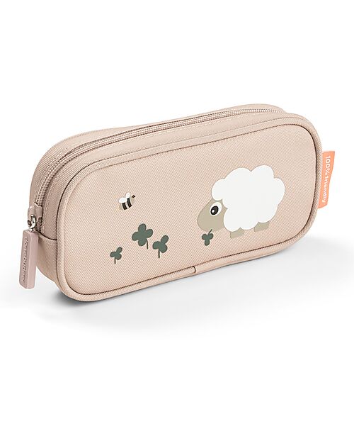 Done By Deer Pencil Case - Tiny Farm - Powder - 20 x 10 x 4 cm Pencil Cases