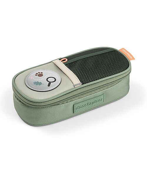 Done By Deer Pencil Case - Tiny Trails - Green - 22 x 10,5 x 6 cm Pencil Cases