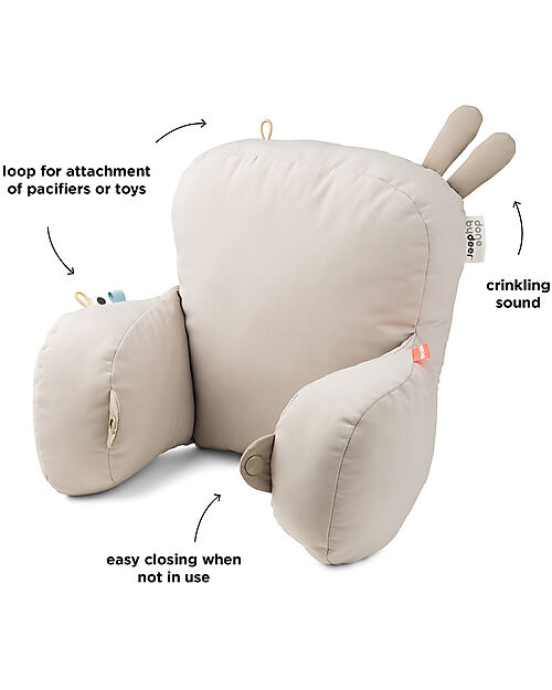 Done By Deer Pram Pillow - Lalee - Sand Accessories