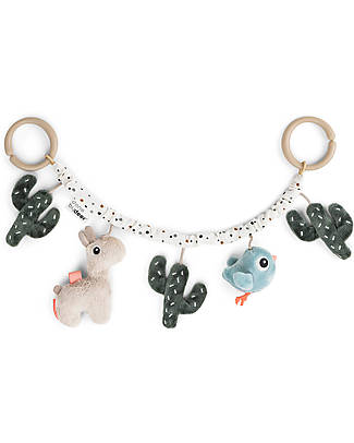 Done By Deer Pram Toy Lalee - Sand - in Cotton Mobiles