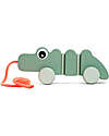Done By Deer Pull Along Toy - Croco- Green Pull Toys