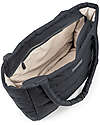 Done By Deer Quilted Changing Tote Bag - Black - Made with Recycled Plastic Bottles Diaper Changing Bags
