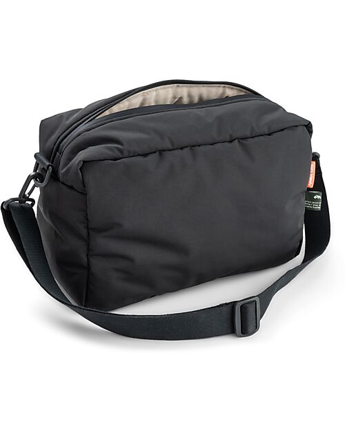 Done By Deer Quilted Stroller Change Bag - Black - 12 L - Made from Recycled Plastic Bottles Organize and Bags