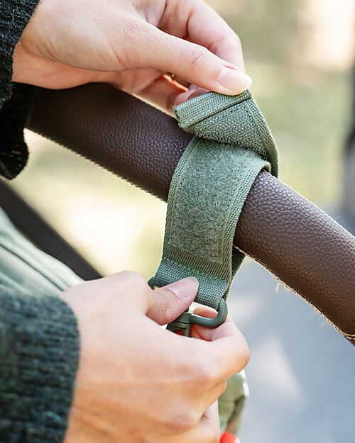 Done By Deer Quilted Stroller Change Bag - Green - 12 L - Made from Recycled Plastic Bottles Organize and Bags