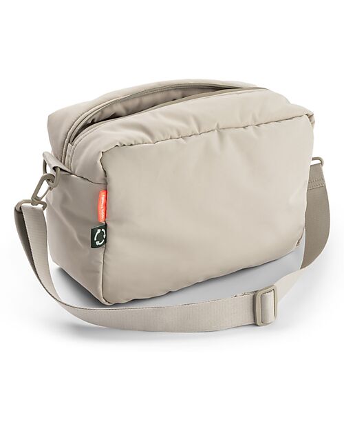 Done By Deer Quilted Stroller Change Bag - Sand - 12 L - Made from Recycled Plastic Bottles Organize and Bags