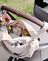 Done By Deer Quilted Stroller Changing Bag - Sand - Made from Recycled Bottles Organize and Bags