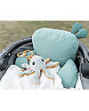 Done By Deer Raffi Pram Pillow - Blue Accessories
