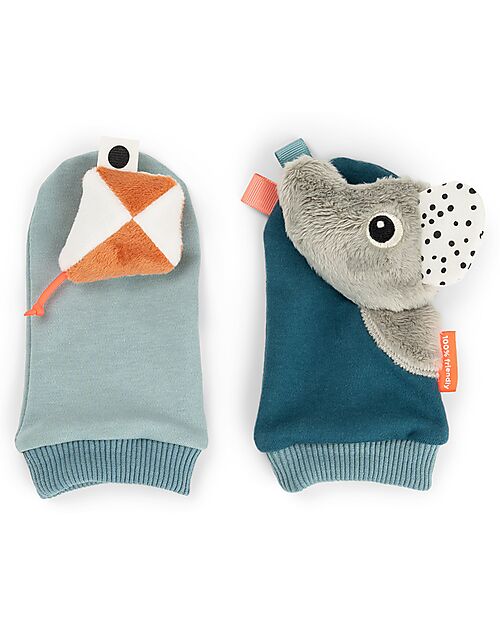 Done By Deer Rattle Socks - Playground - Blue - 3m+ Rattles