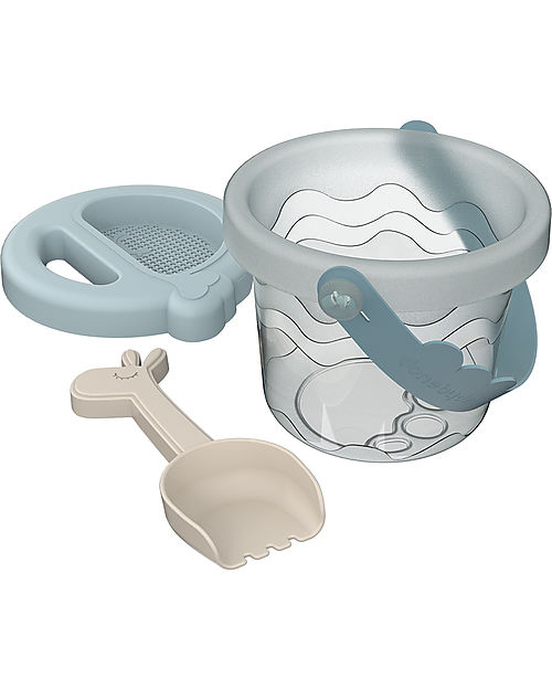 Done By Deer Sand Play Set - 5 pieces - Deer Friends Blue Mix Beach Toys