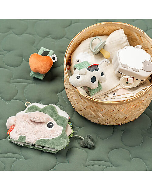 Done By Deer Sensory Baby Book - Tiny Farm - Colour mix - 3m+ Sensory Games_