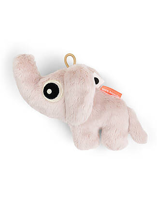 Done By Deer Sensory Rattle Elphee - Powder -Sweet and Soft Newborn Toys_
