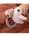 Done By Deer Sensory Rattle with Teether - 11 x 9,5 x 3,5 cm - Birdee - Powder - 0+ Rattles