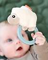 Done By Deer Sensory Rattle With Teether - Sheepy - Blue - 0+ Teethers