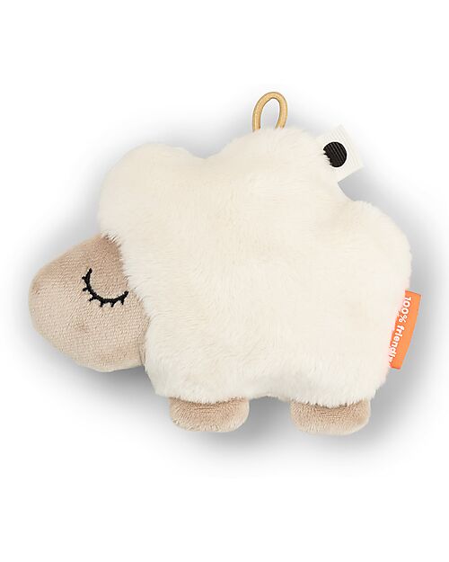 Done By Deer Sensory Rattle With Teether - Sheepy - Sand - 0+ Rattles