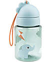 Done By Deer Set Lunch & Snack Box & Straw Bottle - Blue - Perfect for kindergarten and outdoor adventures Meal Sets