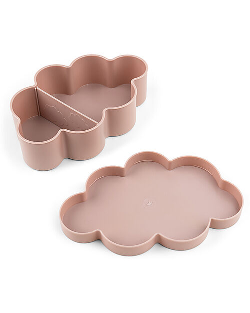 Done By Deer Set Lunch & Snack Box & Straw Bottle - Powder - Perfect for kindergarten and outdoor adventures Meal Sets