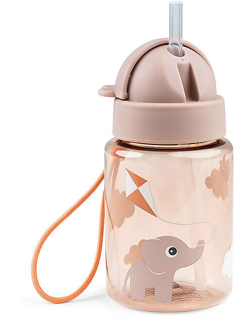 Done By Deer Set Lunch & Snack Box & Straw Bottle - Powder - Perfect for kindergarten and outdoor adventures Meal Sets