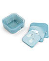 Done By Deer Set of 3 Snack Containers - Tiny Farm - Blue Food Containers