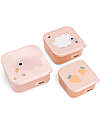 Done By Deer Set of 3 Snack Containers - Tiny Farm - Powder Food Containers