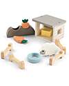 Done By Deer Sheep Puzzle Game - Tiny Farm - +2 years Wooden Stacking Toys
