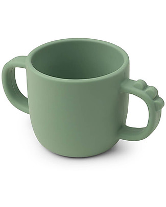 Done By Deer Silicone 2-Handle Cup Croco - Green Meal Sets