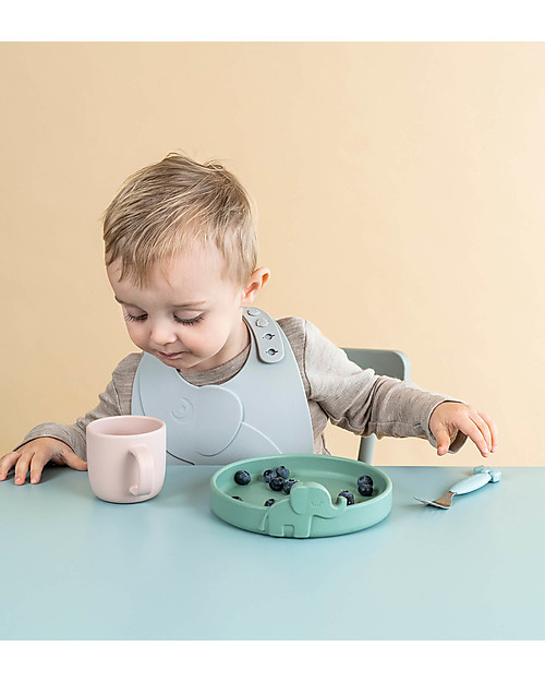 Done By Deer Silicone 2-Handle Cup Croco - Powder Cups