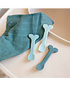 Done By Deer Silicone Baby Spoon 3-pack - Wally - Blue Cutlery