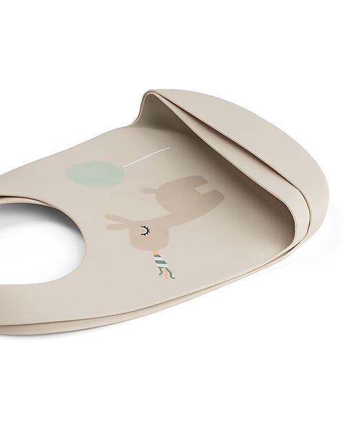 Done By Deer Silicone Bib - Set of 2 - Celebration - Sabbia - 100% Food Grade Silicone - with Pocket Waterproof Bibs