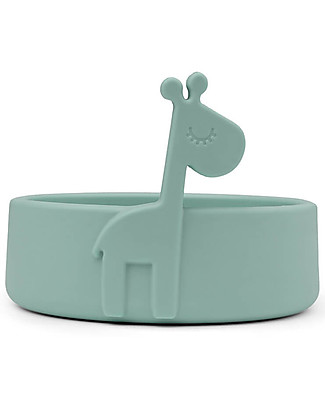 Done By Deer Silicone Bowl Raffi - Blue Bowls & Plates