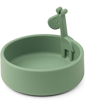 Done By Deer Silicone Bowl Raffi -Green Meal Sets