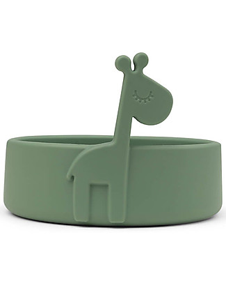 Done By Deer Silicone Bowl Raffi -Green Meal Sets