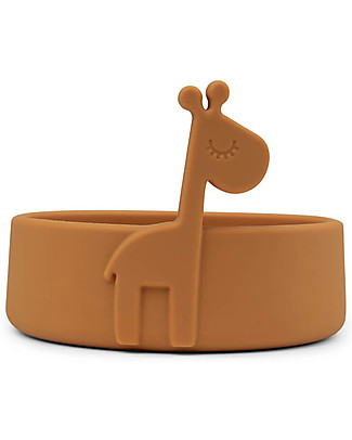 Done By Deer Silicone Bowl Raffi - Mustard Meal Sets