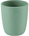 Done By Deer Silicone Mini Mug, Green - 100% Silicone Beakers