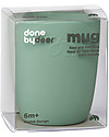 Done By Deer Silicone Mini Mug, Green - 100% Silicone Beakers