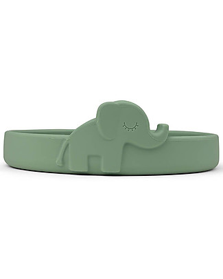 Done By Deer Silicone Plate Elphee - Green Meal Sets