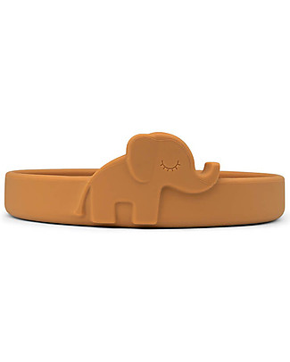 Done By Deer Silicone Plate Elphee - Mustard Meal Sets
