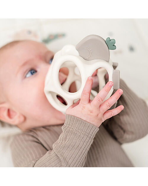 Done By Deer Silicone Teether Toy - Sheepy - Sand - 3m+ Teethers