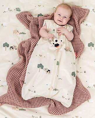 Done By Deer Sleepy bag TOG 2.5 Tiny farm Sand 70 cm Sleeping Bags