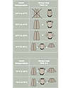 Done By Deer Sleepy bag TOG 2.5 Tiny farm Sand 70 cm Sleeping Bags