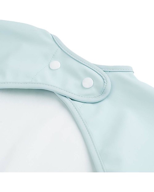 Done By Deer Sleeved Pocket Bib - Waterproof - Elphee - Blue - Oeko-Tex Certified Burpy Bibs