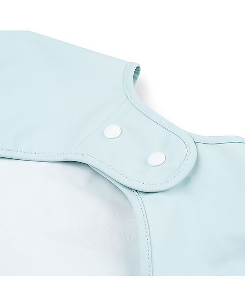 Done By Deer Sleeved Pocket Bib - Waterproof - Elphee - Blue - Oeko-Tex Certified Burpy Bibs