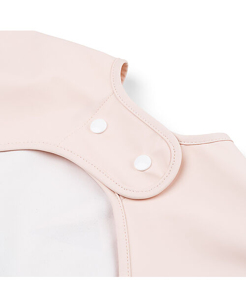 Done By Deer Sleeved Pocket Bib - Waterproof - Elphee - Powder - Oeko-Tex Certified Burpy Bibs